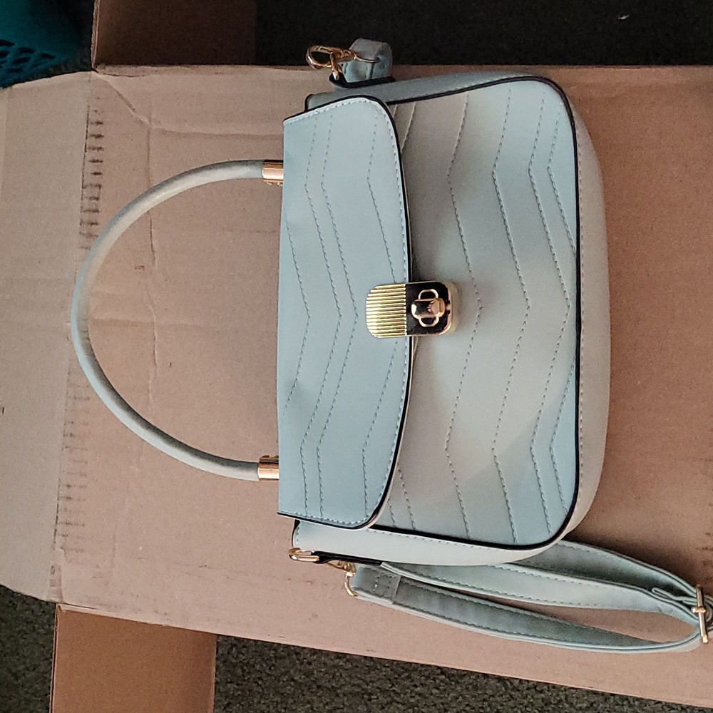 Mint crossbody purse